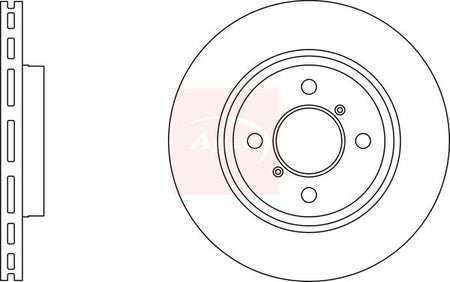Apec DSK3031 Brake Disc - 1