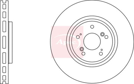 Apec DSK3033 Brake Disc - 1