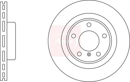 Apec DSK3049 Brake Disc - 1
