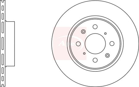 Apec DSK3066 Brake Disc - 1