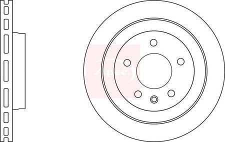 Apec DSK3083 Brake Disc - 1