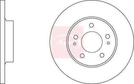 Apec DSK3090 Brake Disc - 1