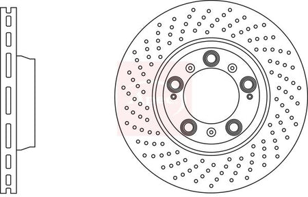 Apec DSK3110 Brake Disc - 1