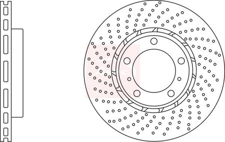 Apec DSK3127 Brake Disc - 1