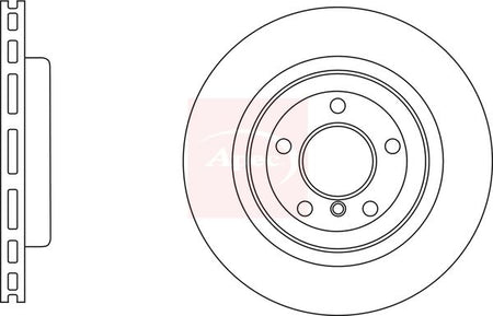 Apec DSK3136 Brake Disc - 1
