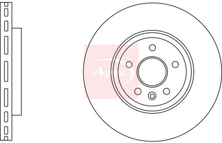Apec DSK3191 Brake Disc - 2