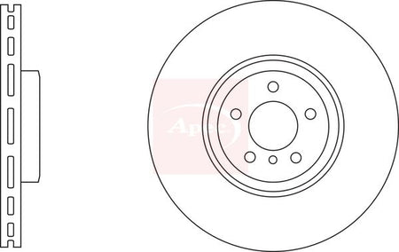 Apec DSK3231 Brake Disc - 1