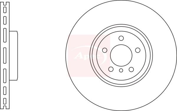 Apec DSK3231 Brake Disc - 1