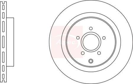Apec DSK3247 Brake Disc - 1