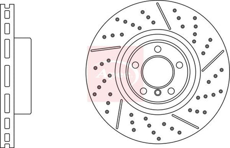 Apec DSK3251 Brake Disc - 1