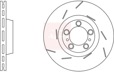 Apec DSK3264 Brake Disc - 1