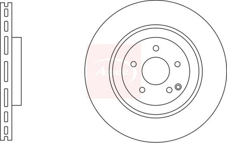 Apec DSK3273 Brake Disc - 1
