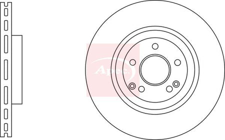 Apec DSK3295 Brake Disc - 1