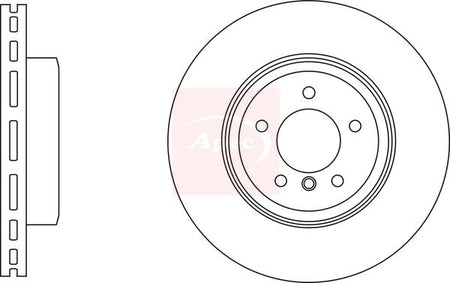Apec DSK3301 Brake Disc - 1