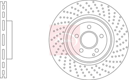 Apec DSK3310 Brake Disc - 1