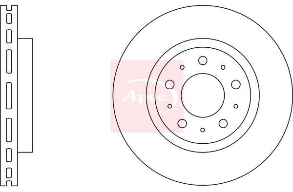 Apec DSK530 Brake Disc - 2