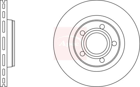 Apec DSK776 Brake Disc - 1