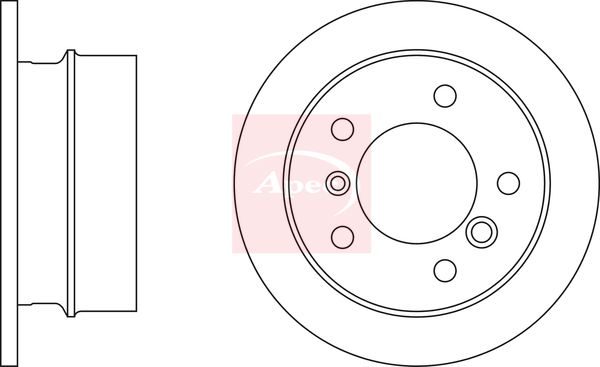 Apec DSK797 Brake Disc - 1