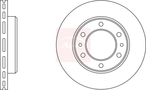 Apec DSK900 Brake Disc - 1