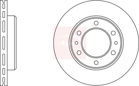 Apec DSK900 Brake Disc - 1