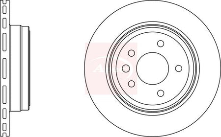 Apec DSK969 Brake Disc - 1