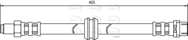 Apec HOS3001 Brake Hose - 1