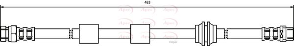 Apec HOS3010 Brake Hose - 1
