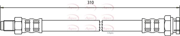 Apec HOS3033 Brake Hose - 1