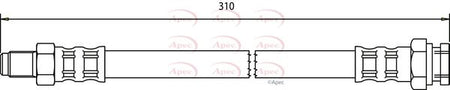 Apec HOS3033 Brake Hose - 1