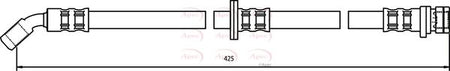 Apec HOS3038 Brake Hose - 1