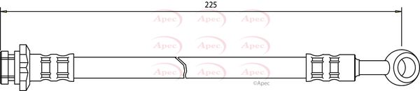 Apec HOS3041 Brake Hose - 1