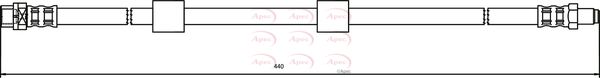 Apec HOS3048 Brake Hose - 1