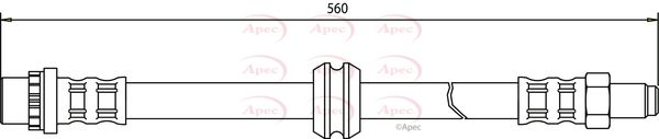 Apec HOS3057 Brake Hose - 1