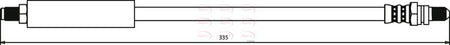 Apec HOS3059 Brake Hose - 1