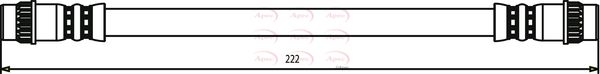 Apec HOS3068 Brake Hose - 1