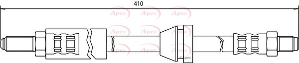 Apec HOS3077 Brake Hose - 1