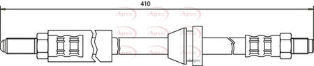 Apec HOS3077 Brake Hose - 1