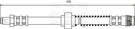 Apec HOS3084 Brake Hose - 1