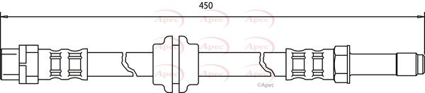 Apec HOS3095 Brake Hose - 1