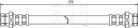 Apec HOS3097 Brake Hose - 1