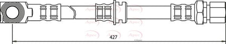 Apec HOS3114 Brake Hose - 1