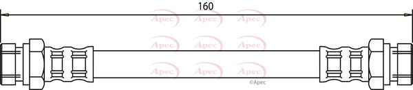 Apec HOS3118 Brake Hose - 1