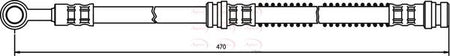 Apec HOS3123 Brake Hose - 1