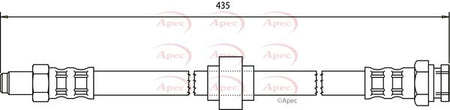 Apec HOS3125 Brake Hose - 1