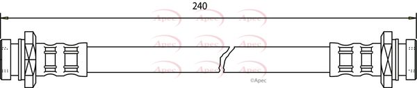 Apec HOS3132 Brake Hose - 1
