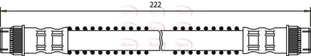 Apec HOS3135 Brake Hose - 1