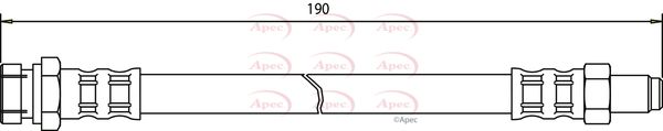 Apec HOS3146 Brake Hose - 1