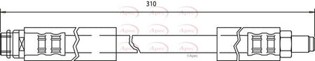Apec HOS3151 Brake Hose - 1