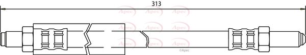 Apec HOS3154 Brake Hose - 1