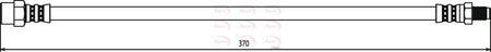 Apec HOS3158 Brake Hose - 1